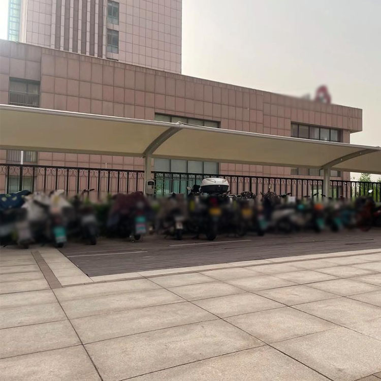 永嘉县膜结构电动车棚